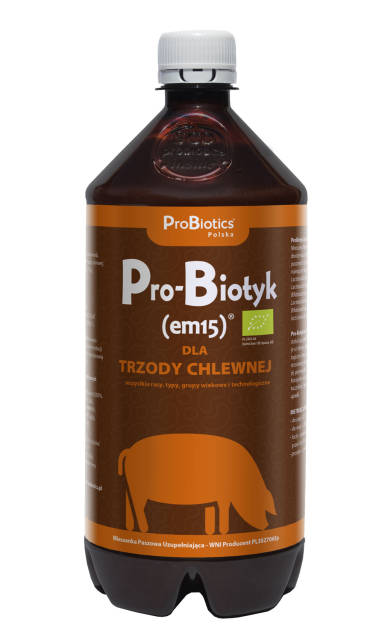 Pro-Biotyk (em15) dla trzody chlewnej - 1L Pro-Biotyk (em15) dla trzody chlewnej - 1L